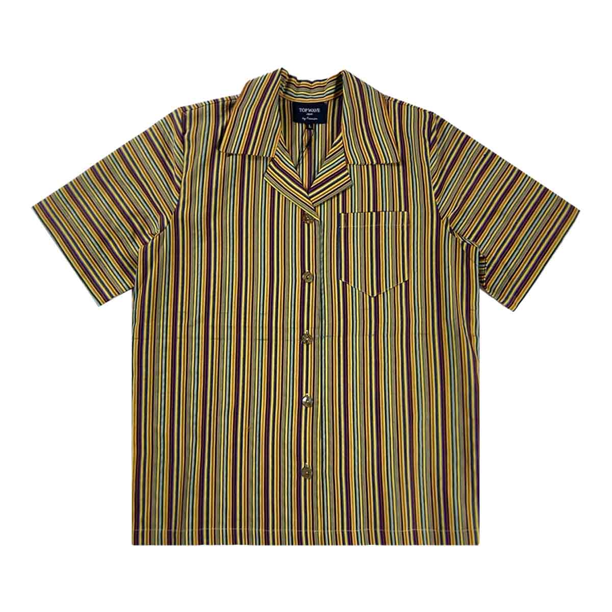 着物アロハシャツ レディース L AHKHF-L59