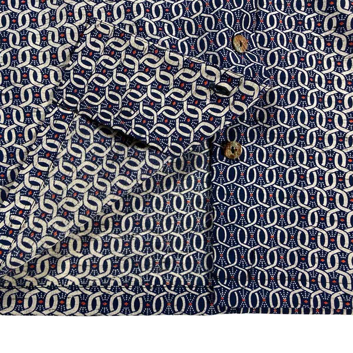 着物アロハシャツ レディース L AHKHF-L63-zoom-3