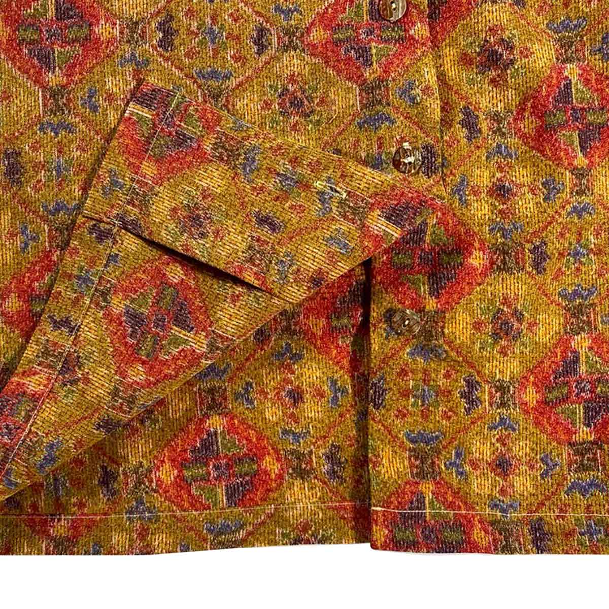 着物アロハシャツ レディース L AHKHF-L65-3