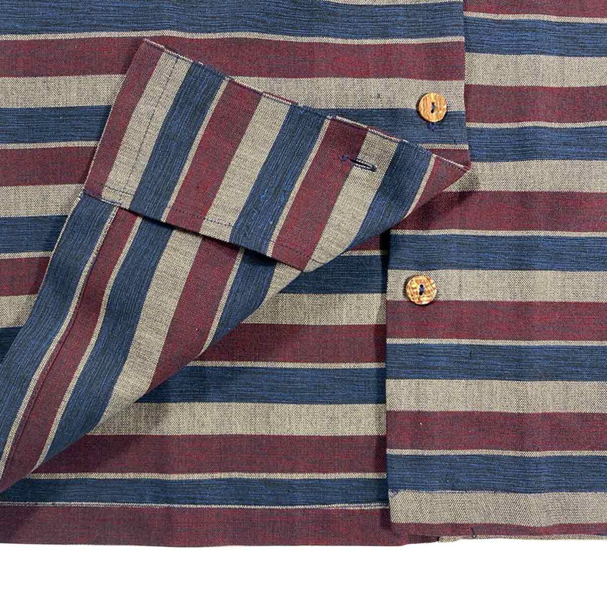 着物アロハシャツ レディース L AHKHF-L70-3