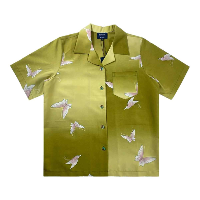 着物アロハシャツ レディース L AHKHF-L71-zoom-