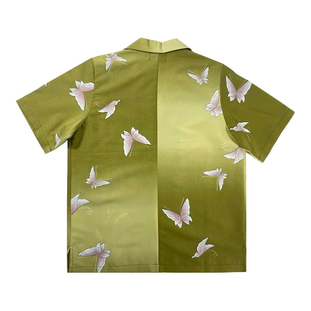 着物アロハシャツ レディース L AHKHF-L71-2