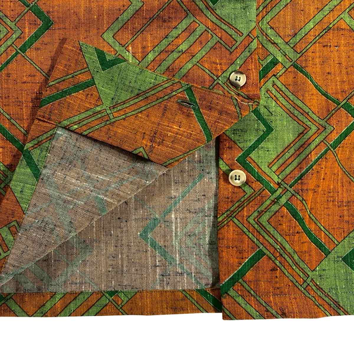 着物アロハシャツ レディース L AHKHF-L84-zoom-3