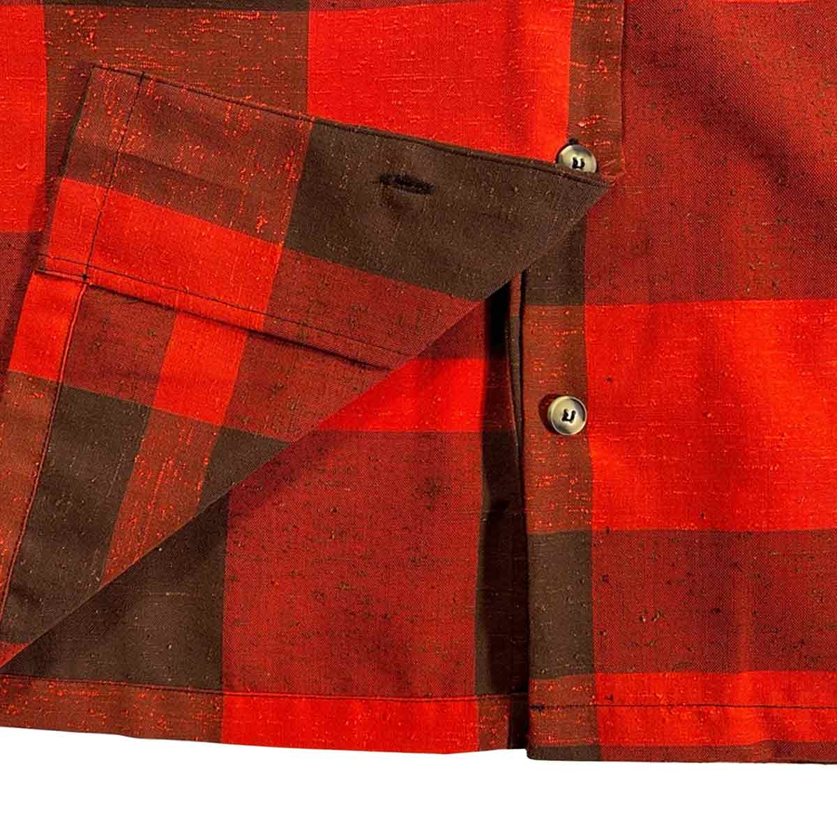 着物アロハシャツ レディース L AHKHF-L86-3