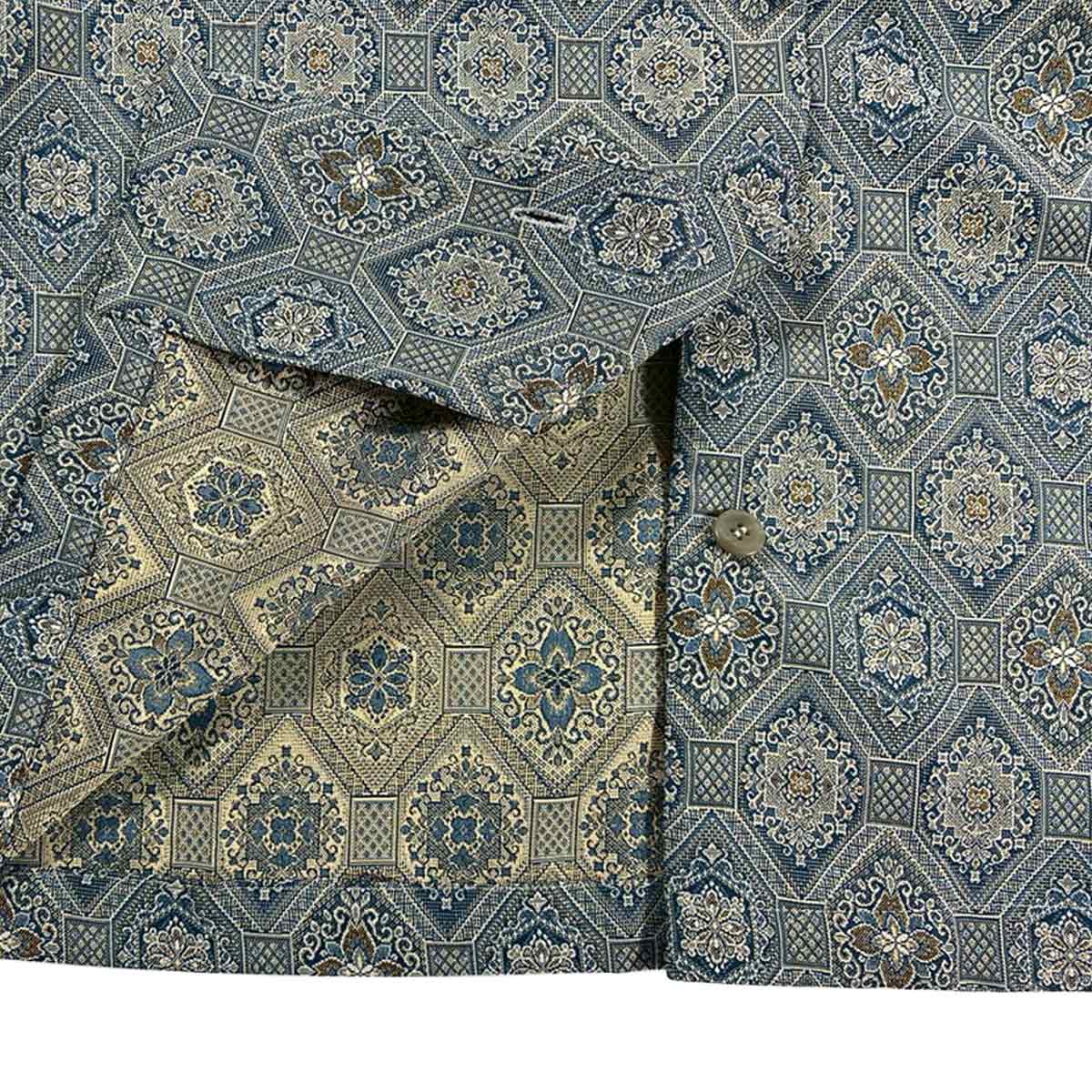 着物アロハシャツ レディース L AHKHF-L99-3