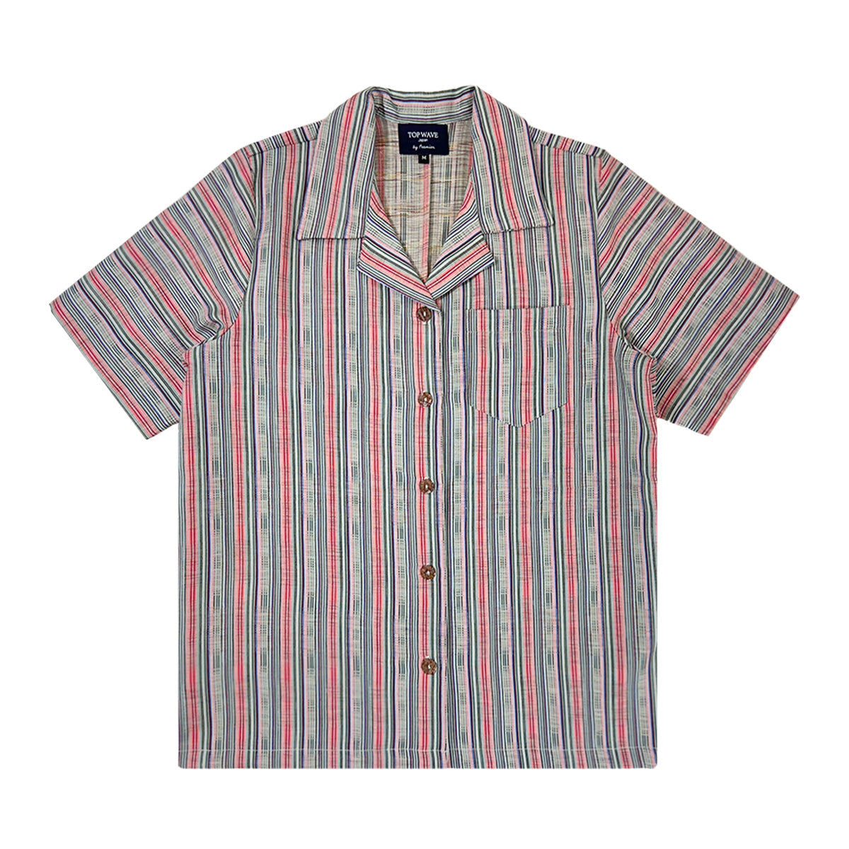 着物アロハシャツ レディース M AHKHF-M03