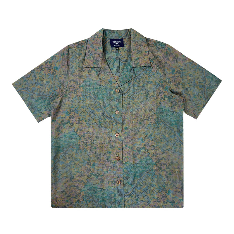 着物アロハシャツ レディース M AHKHF-M05-zoom-