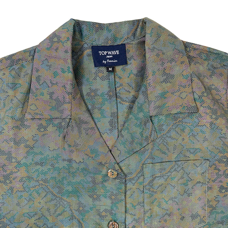 着物アロハシャツ レディース M AHKHF-M05-zoom-