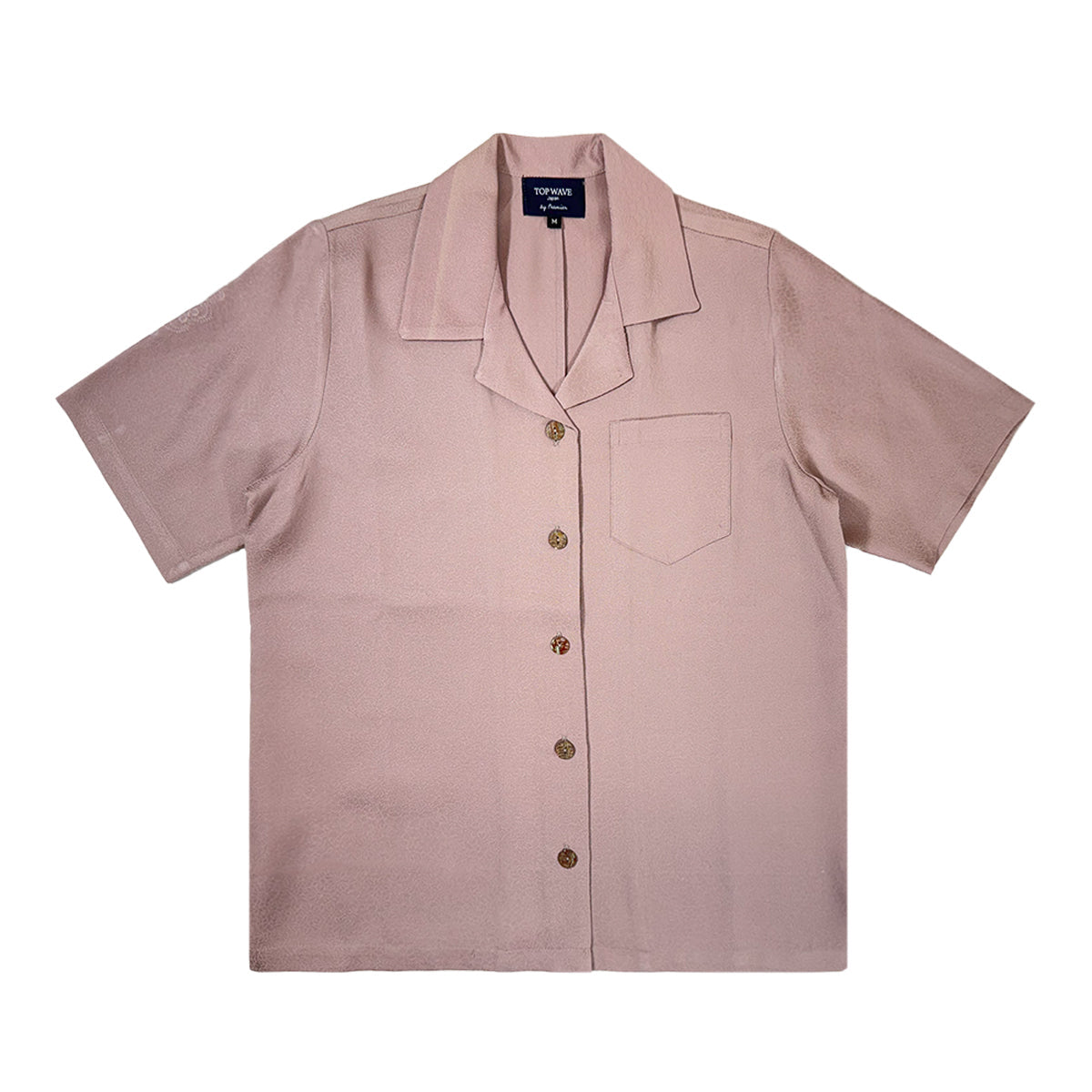 着物アロハシャツ レディース M AHKHF-M06-zoom-1