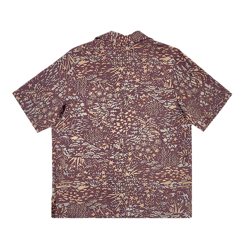 着物アロハシャツ レディース M AHKHF-M08-zoom-