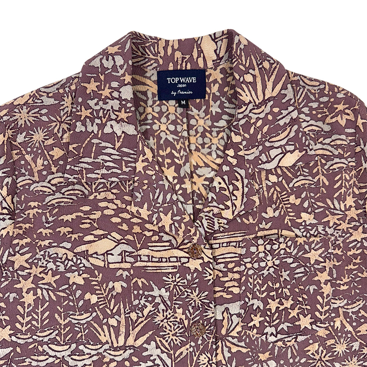 着物アロハシャツ レディース M AHKHF-M08-3