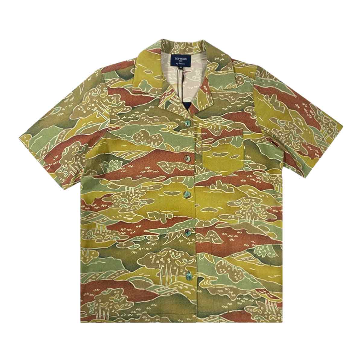 着物アロハシャツ レディース M AHKHF-M108-zoom-1