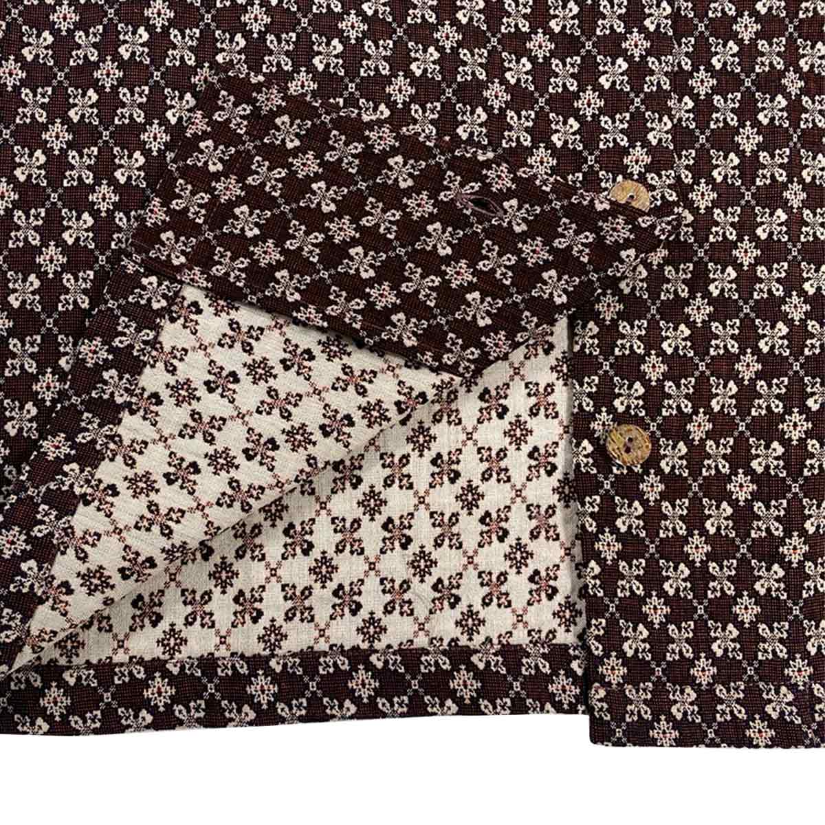 着物アロハシャツ レディース M AHKHF-M109-3