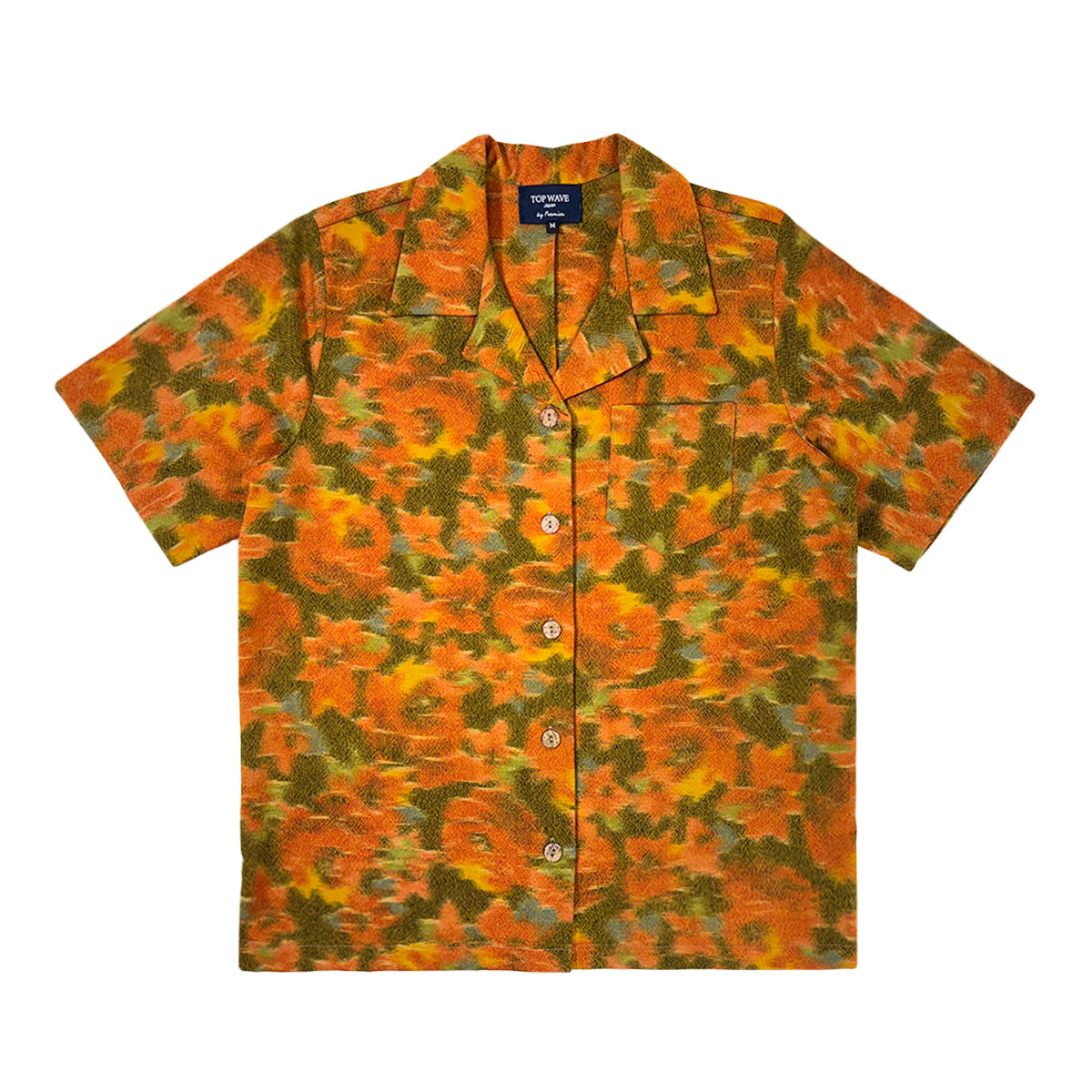 着物アロハシャツ レディース M AHKHF-M11-zoom-1