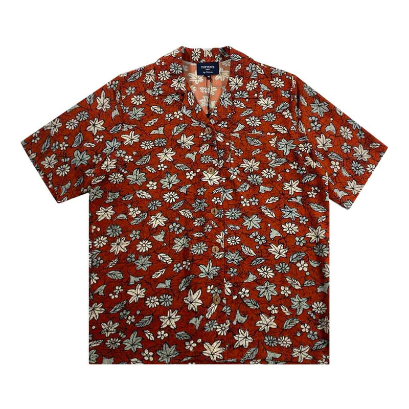 着物アロハシャツ レディース M AHKHF-M110-zoom-