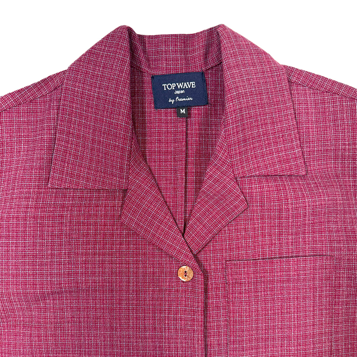 着物アロハシャツ レディース M AHKHF-M12-zoom-3