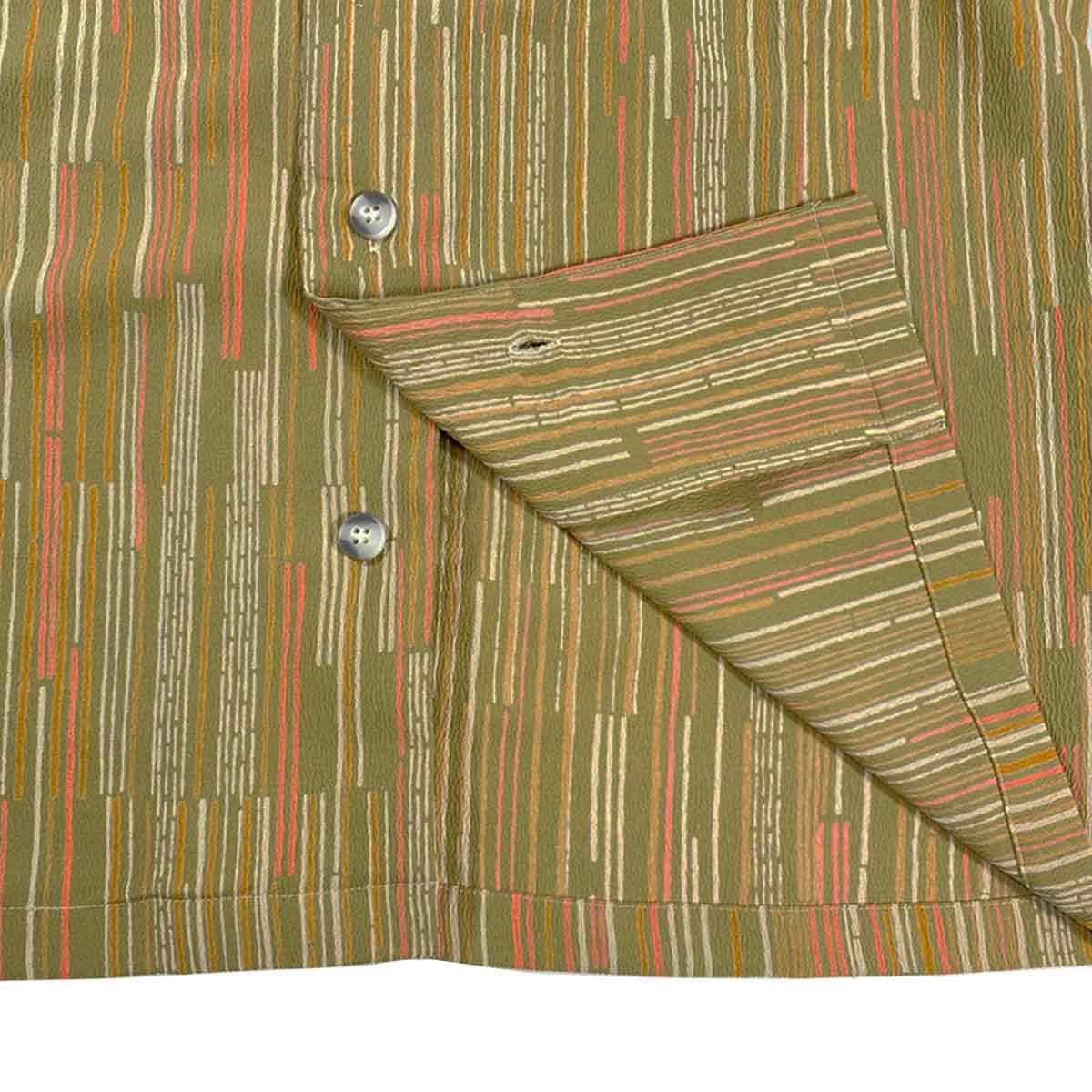 着物アロハシャツ レディース M AHKHF-M133-3