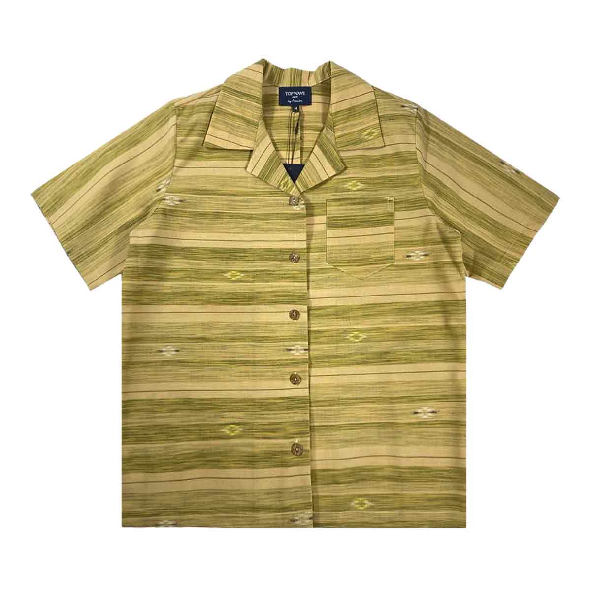 着物アロハシャツ レディース M AHKHF-M138