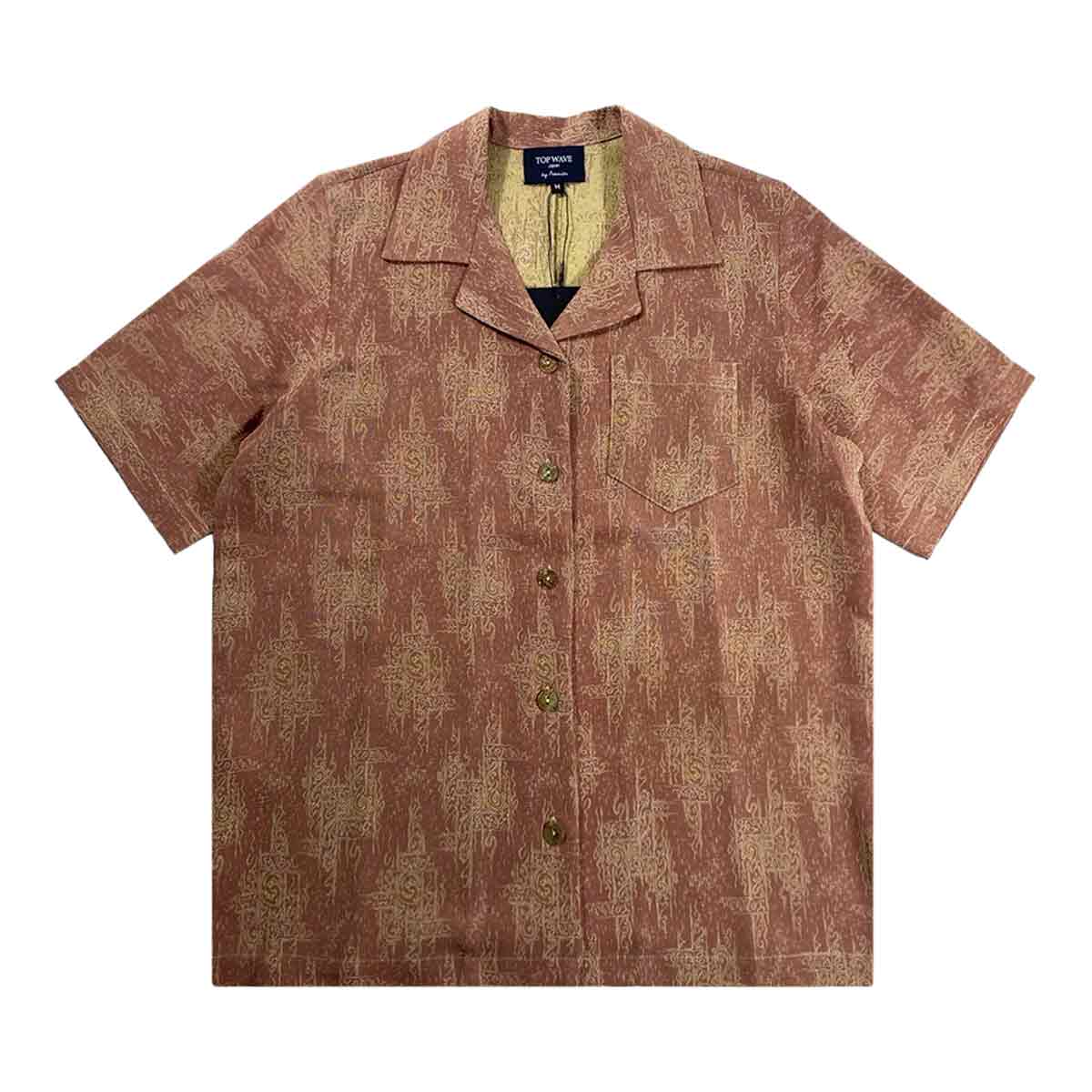 着物アロハシャツ レディース M AHKHF-M140-zoom-1