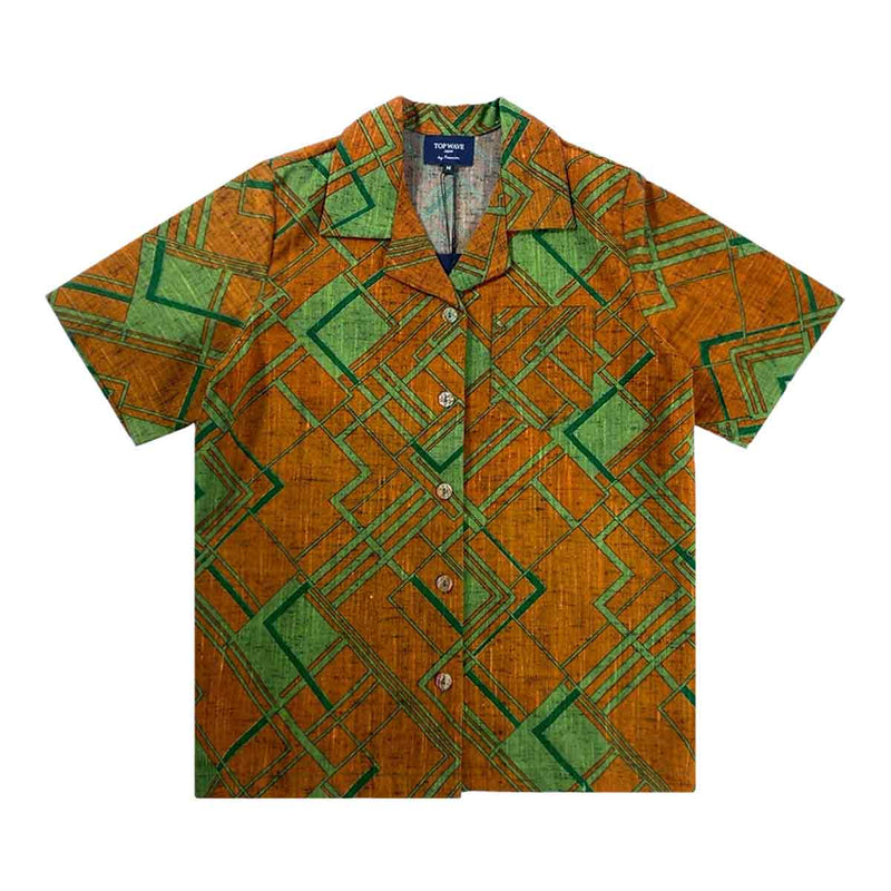 着物アロハシャツ レディース M AHKHF-M29-zoom-