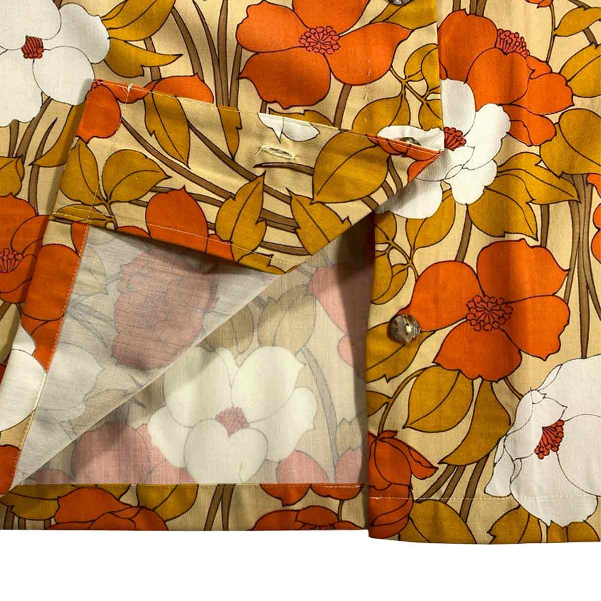 着物アロハシャツ レディース M AHKHF-M30-3