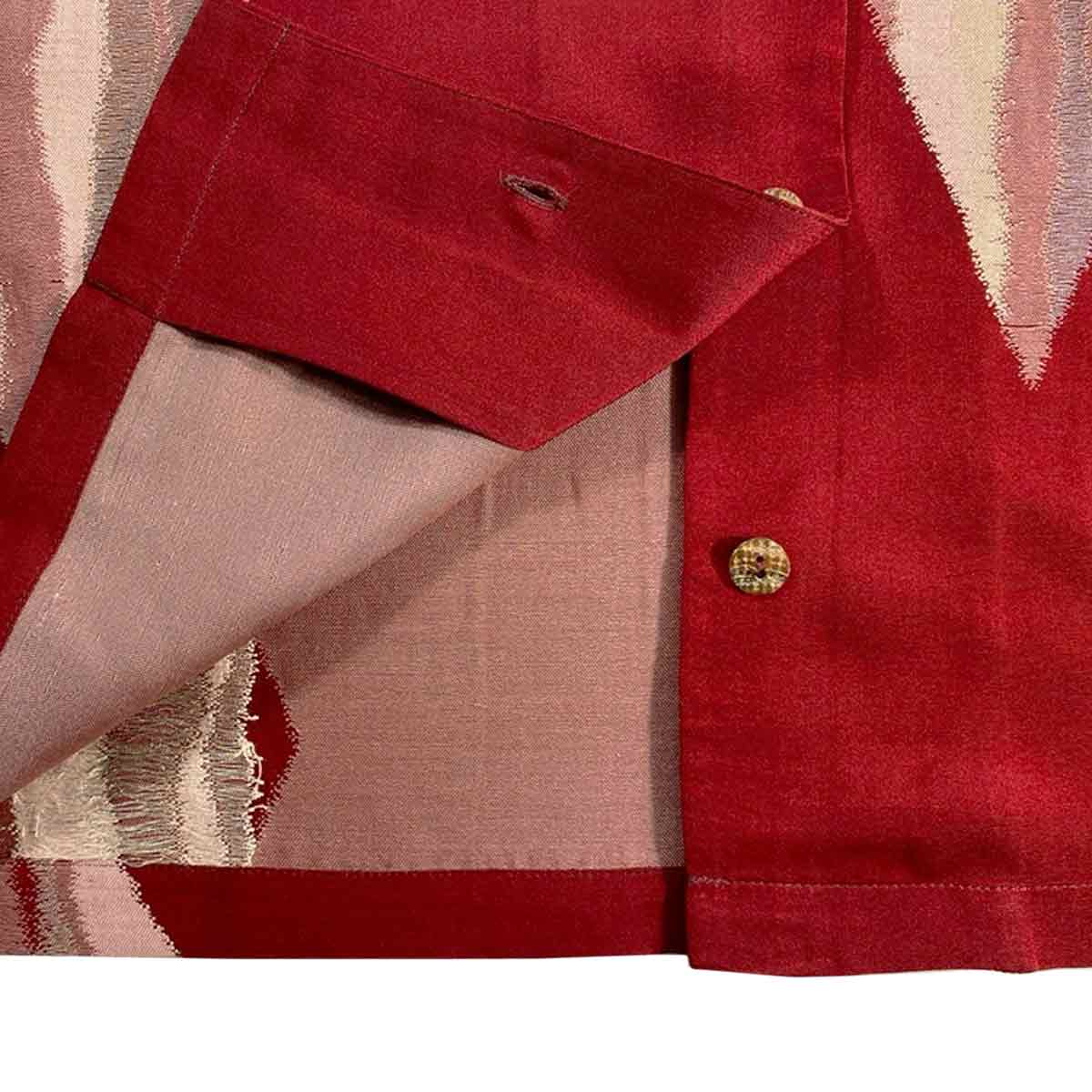 着物アロハシャツ レディース M AHKHF-M43-zoom-3