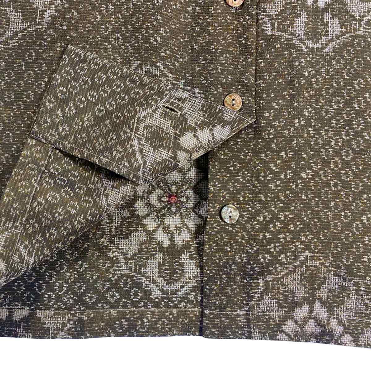 着物アロハシャツ レディース M AHKHF-M44-3