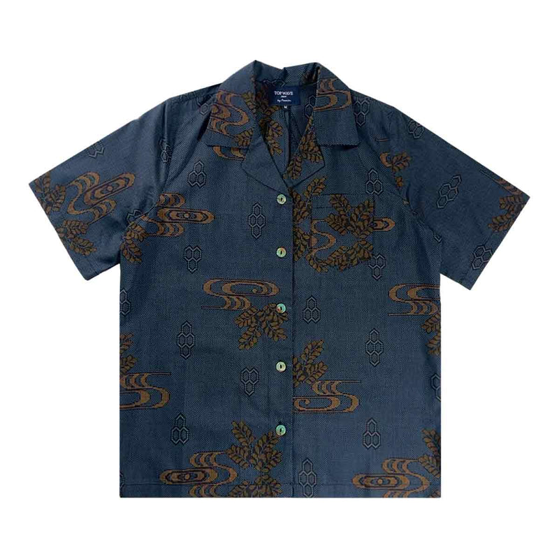 着物アロハシャツ レディース M AHKHF-M57-zoom-