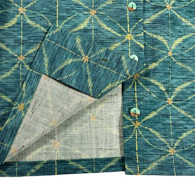 着物アロハシャツ レディース M AHKHF-M68-zoom-