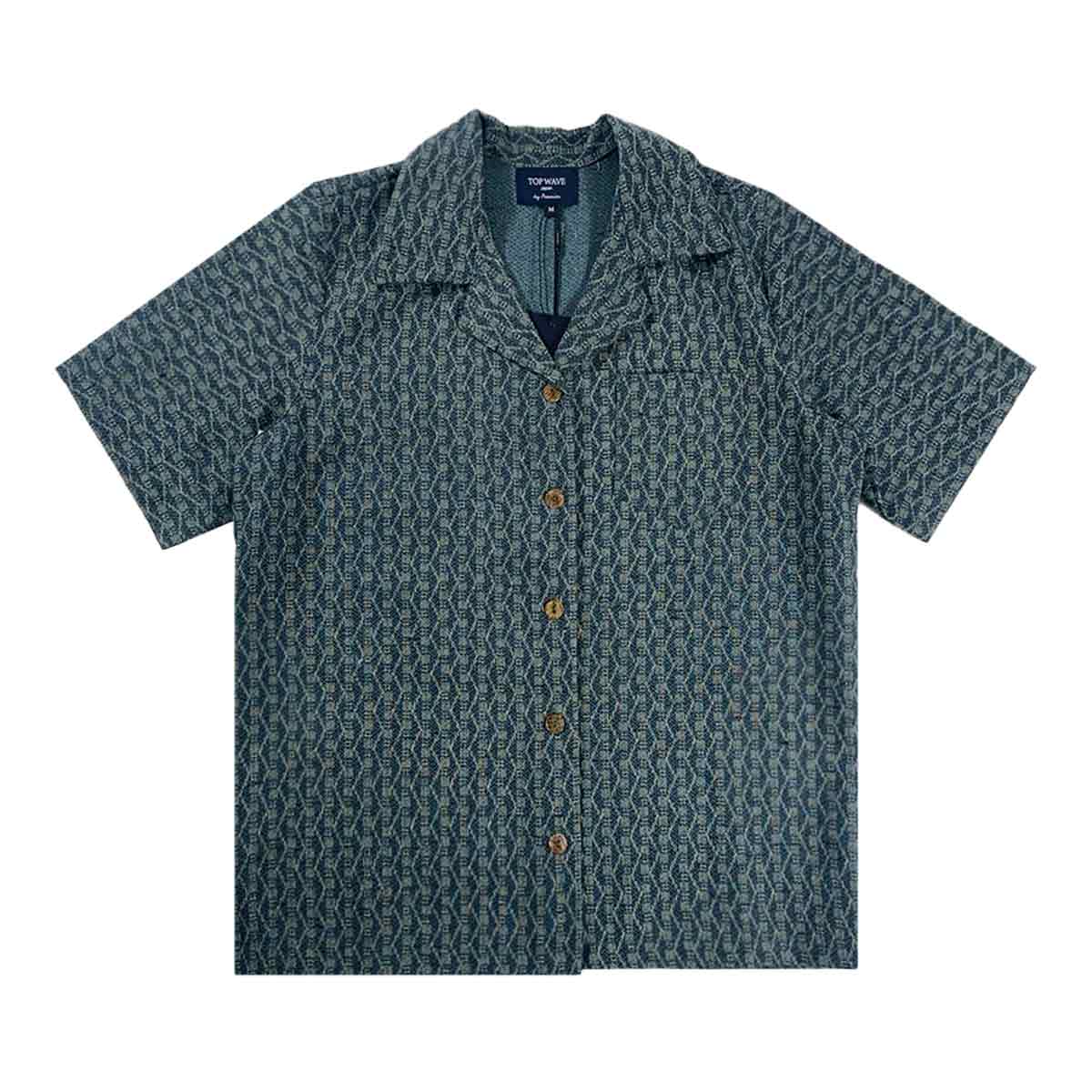 着物アロハシャツ レディース M AHKHF-M80-zoom-1