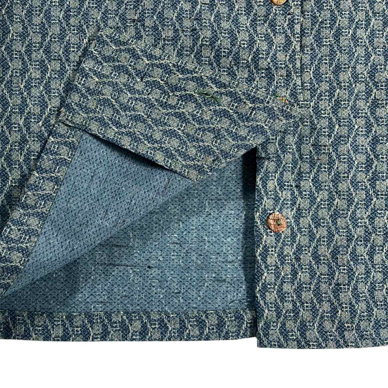 着物アロハシャツ レディース M AHKHF-M80-zoom-