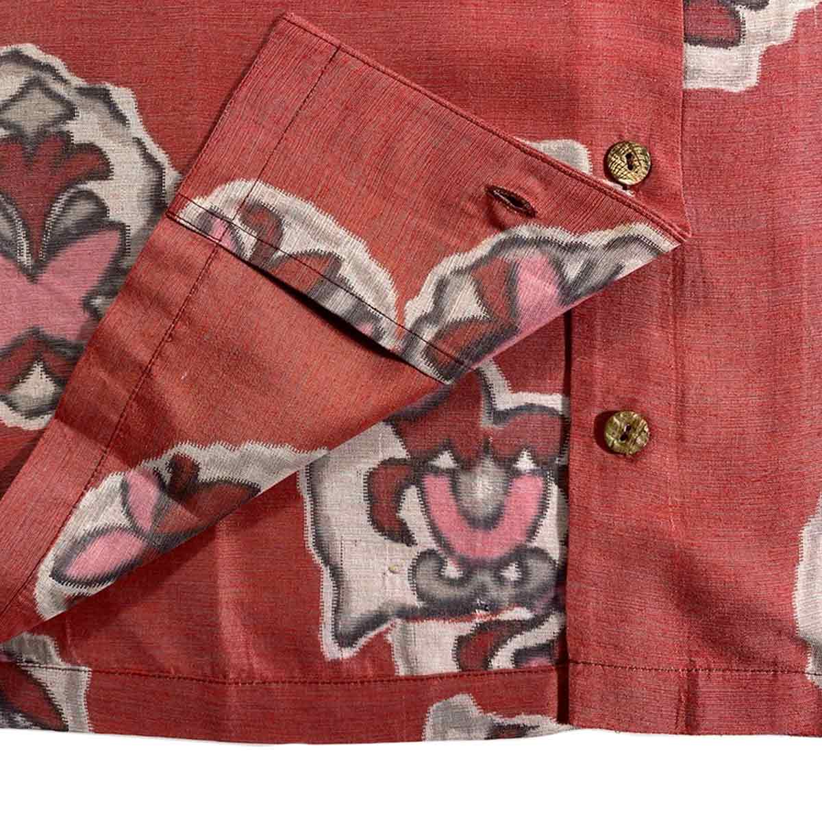 着物アロハシャツ レディース M AHKHF-M83-3