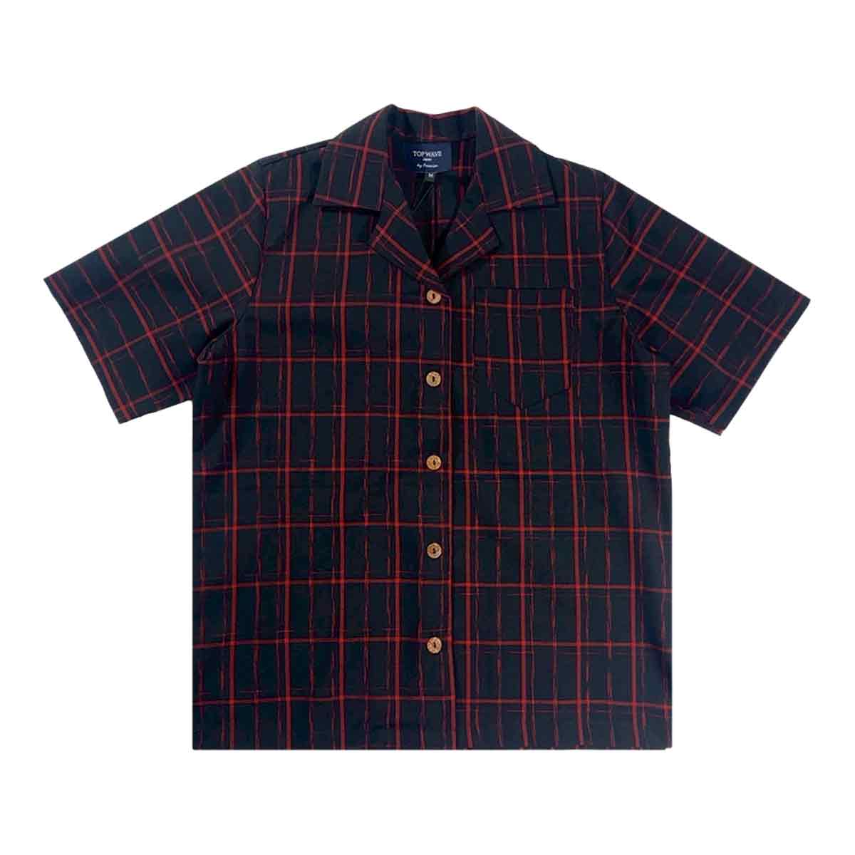 着物アロハシャツ レディース M AHKHF-M88-zoom-1