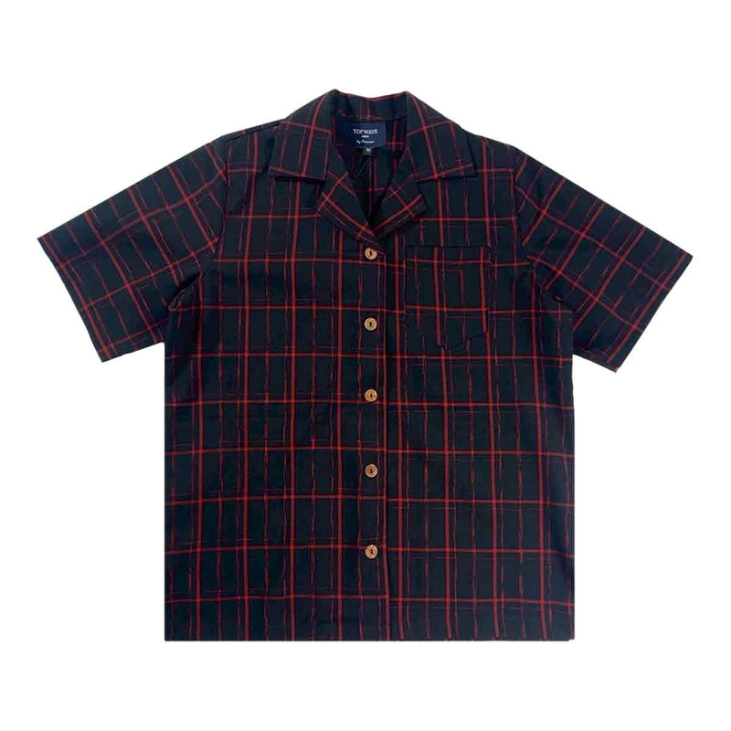 着物アロハシャツ レディース M AHKHF-M88-zoom-