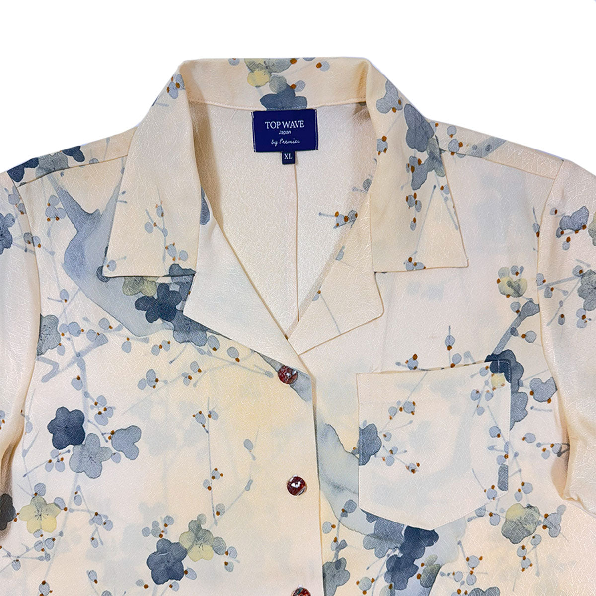 着物アロハシャツ レディース XL AHKHF-XL01-3