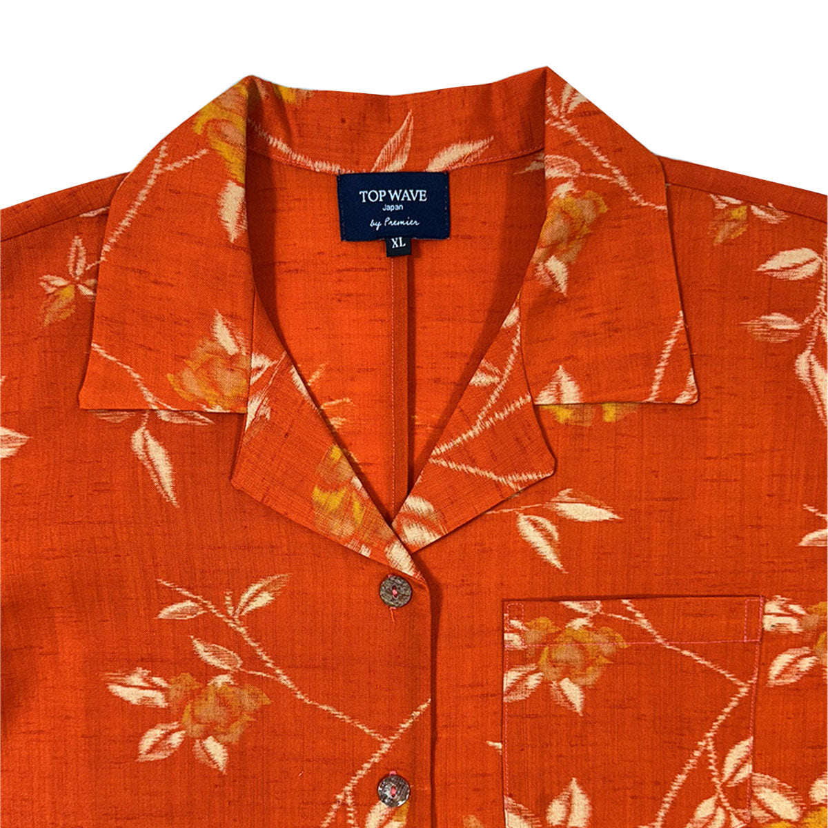 着物アロハシャツ レディース XL AHKHF-XL02-3