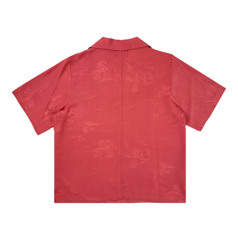 着物アロハシャツ レディース XL AHKHF-XL09-zoom-