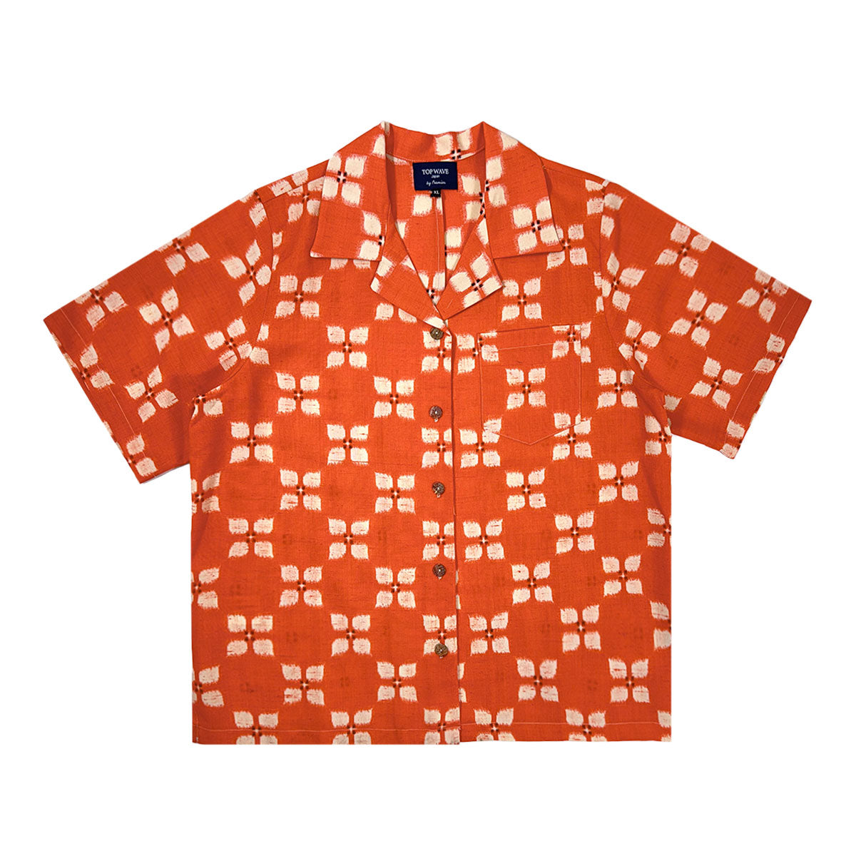 着物アロハシャツ レディース XL AHKHF-XL13-zoom-1