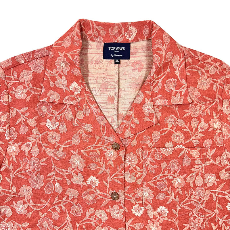 着物アロハシャツ レディース XL AHKHF-XL17-zoom-