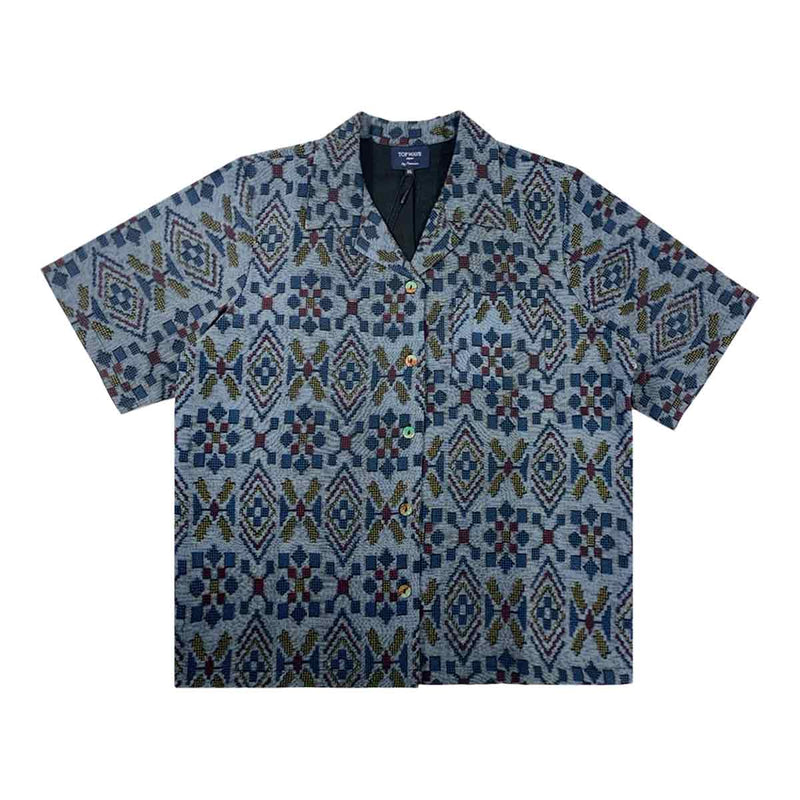 着物アロハシャツ レディース XL AHKHF-XL22-zoom-