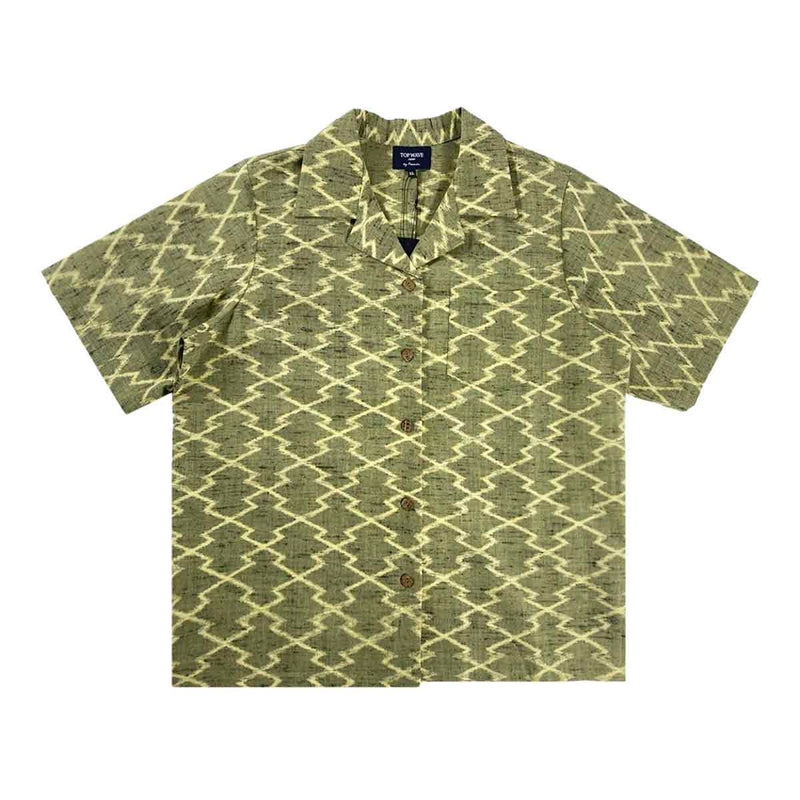 着物アロハシャツ レディース XL AHKHF-XL27-zoom-