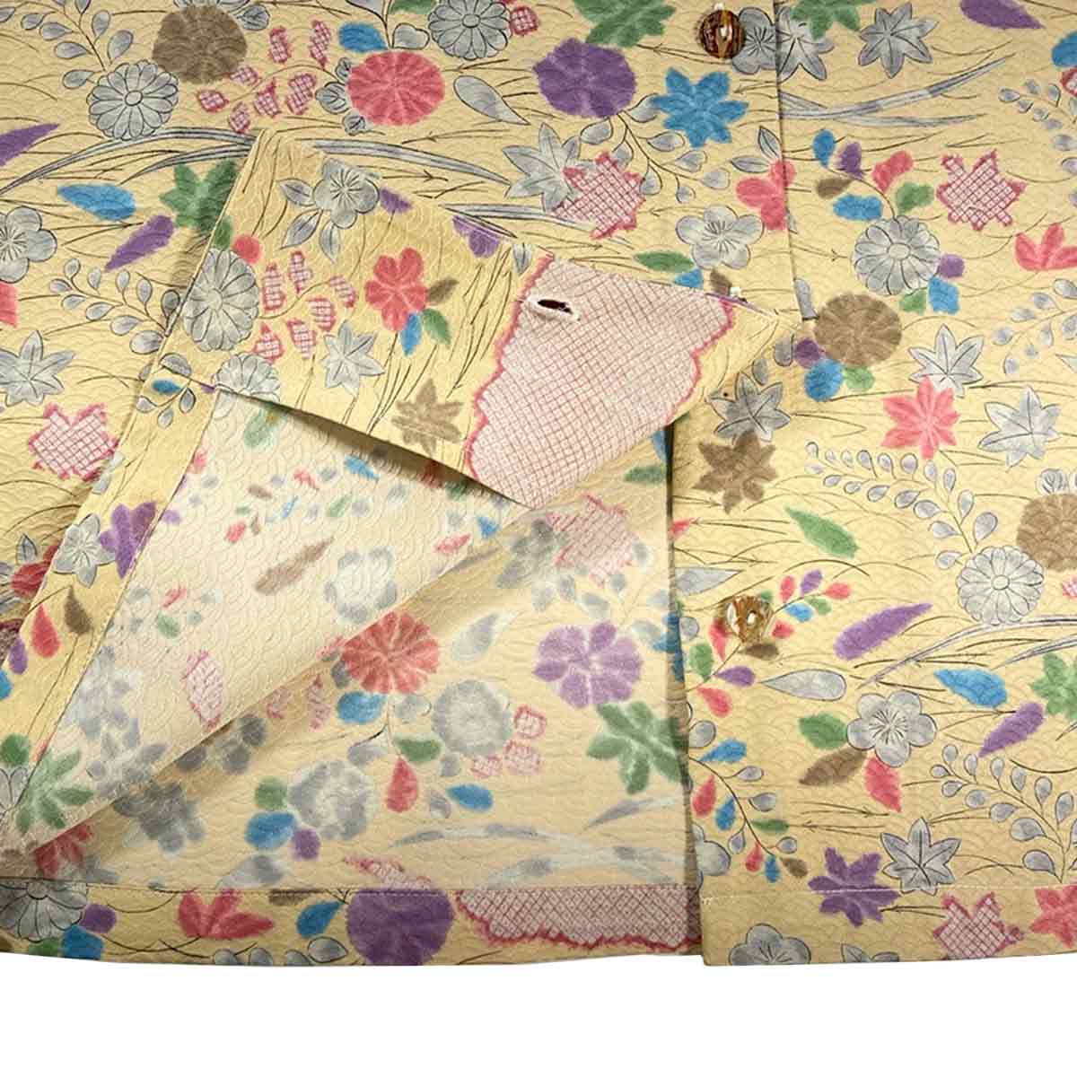 着物アロハシャツ レディース XL AHKHF-XL32-zoom-3