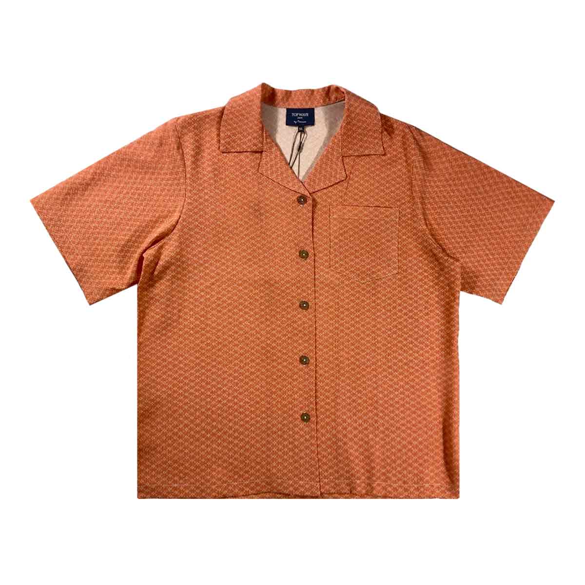 着物アロハシャツ レディース XL AHKHF-XL38