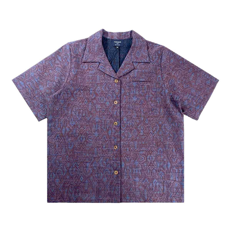 着物アロハシャツ レディース XL AHKHF-XL46-zoom-