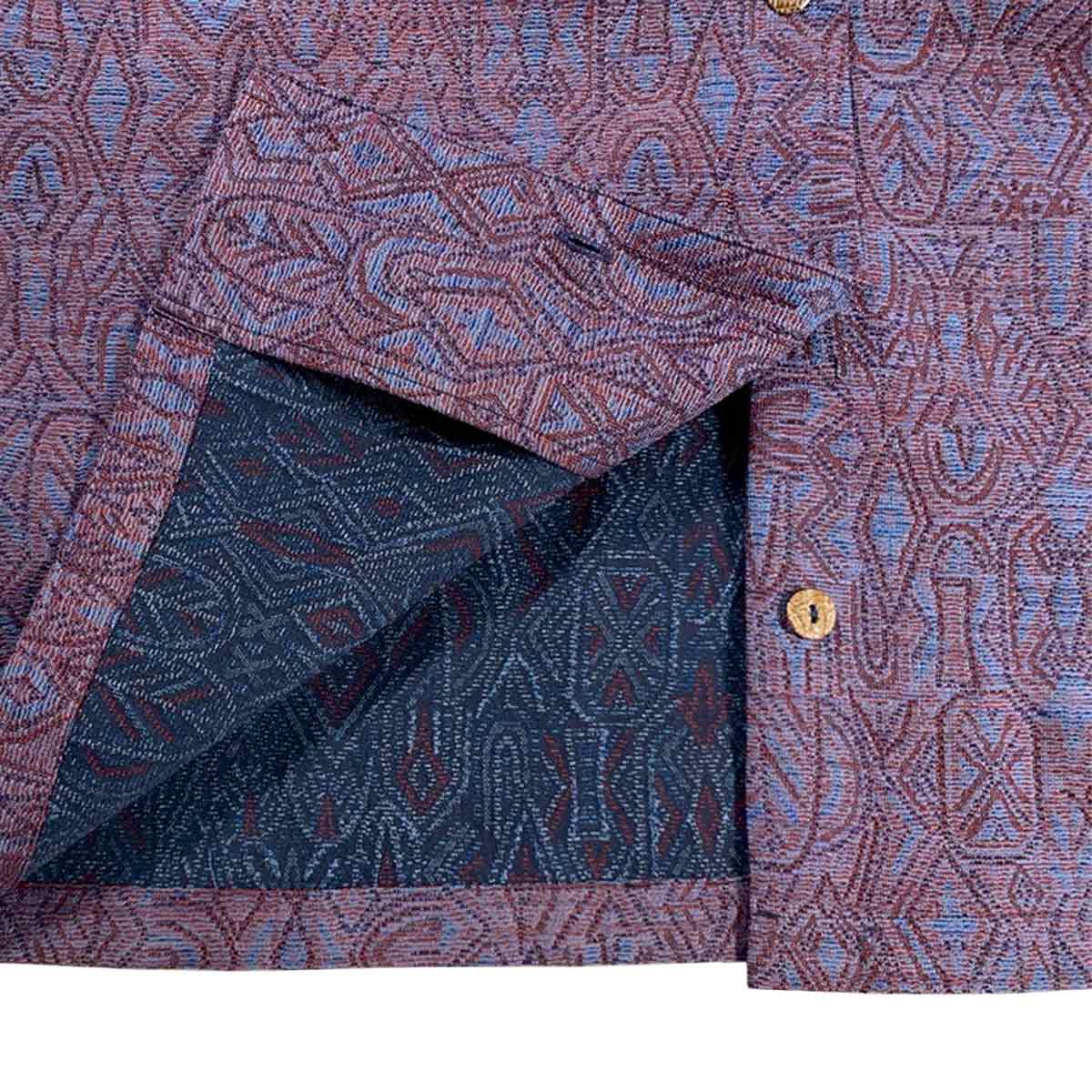 着物アロハシャツ レディース XL AHKHF-XL46-zoom-3