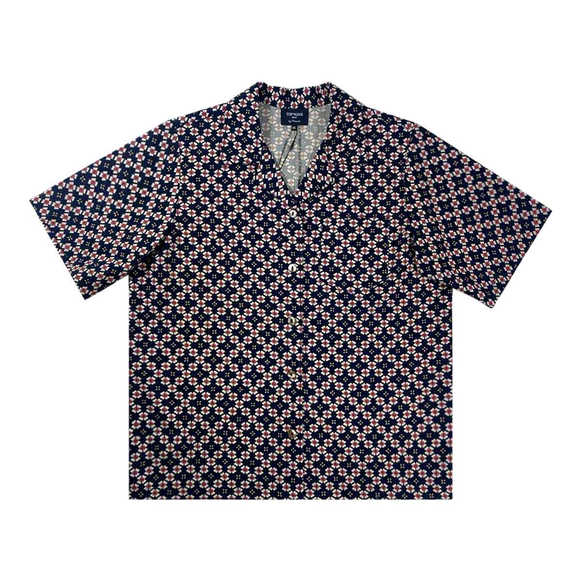 着物アロハシャツ レディース XL AHKHF-XL48-zoom-1