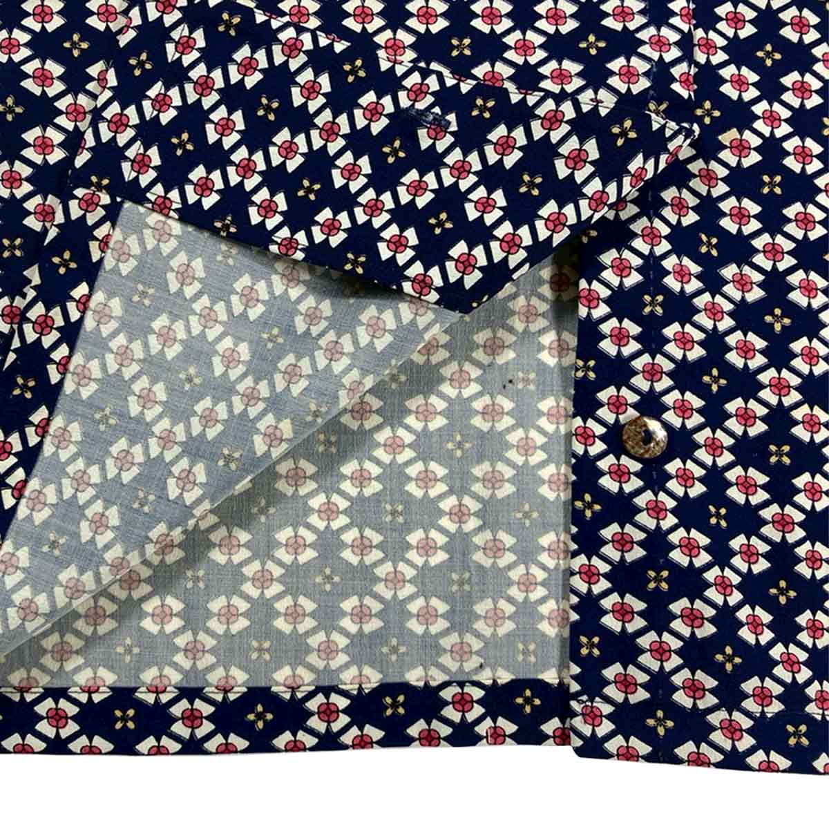 着物アロハシャツ レディース XL AHKHF-XL48-zoom-3