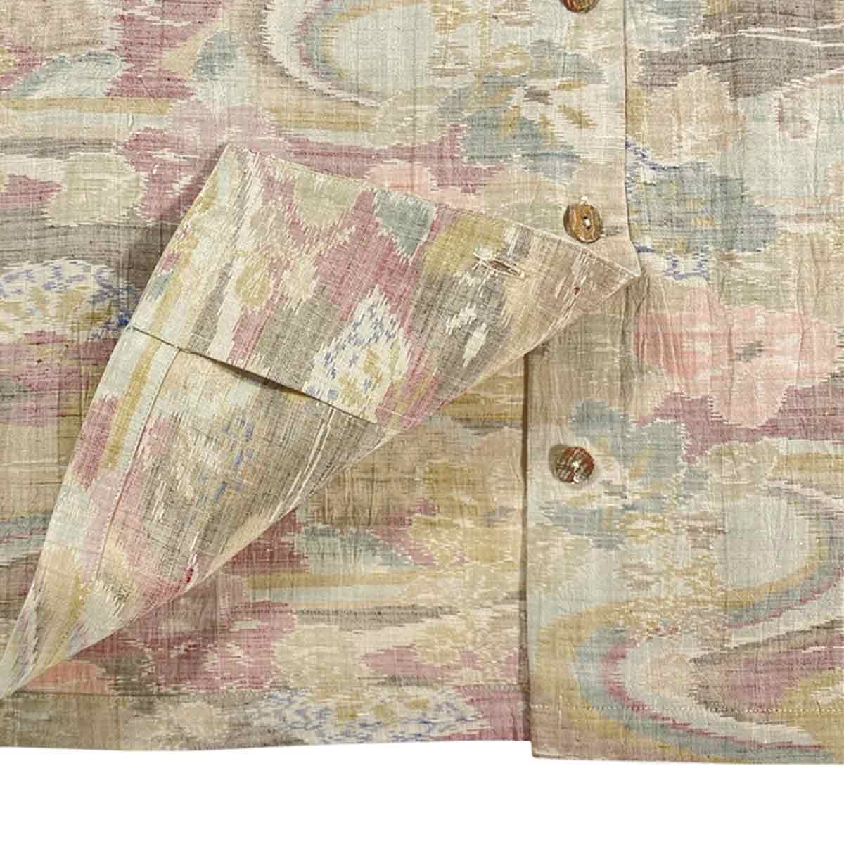 着物アロハシャツ レディース XL AHKHF-XL56-3