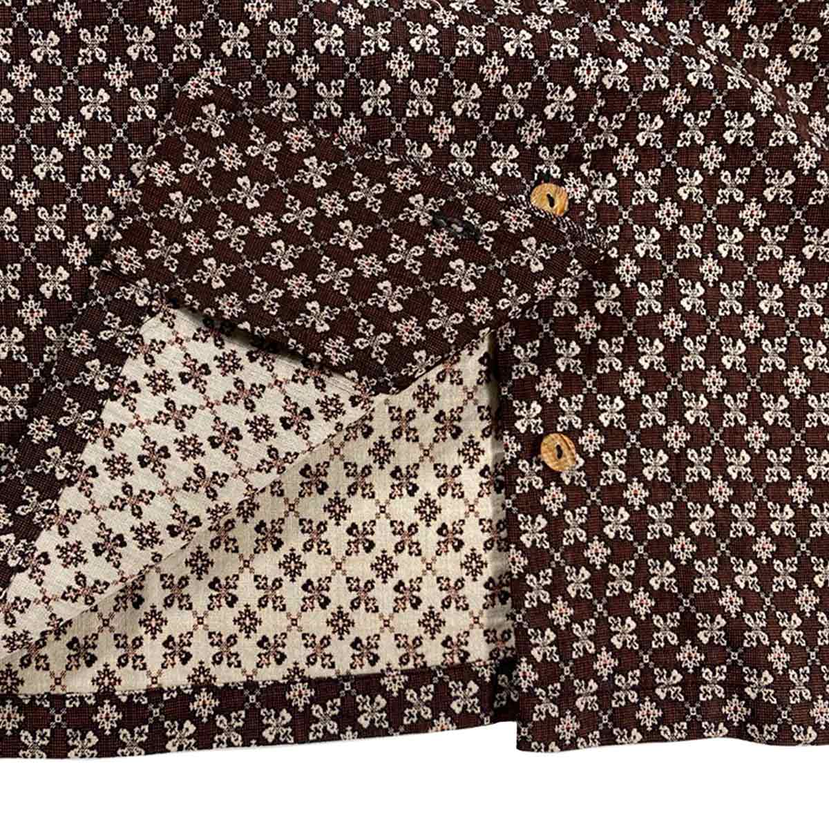 着物アロハシャツ レディース XL AHKHF-XL58-zoom-3