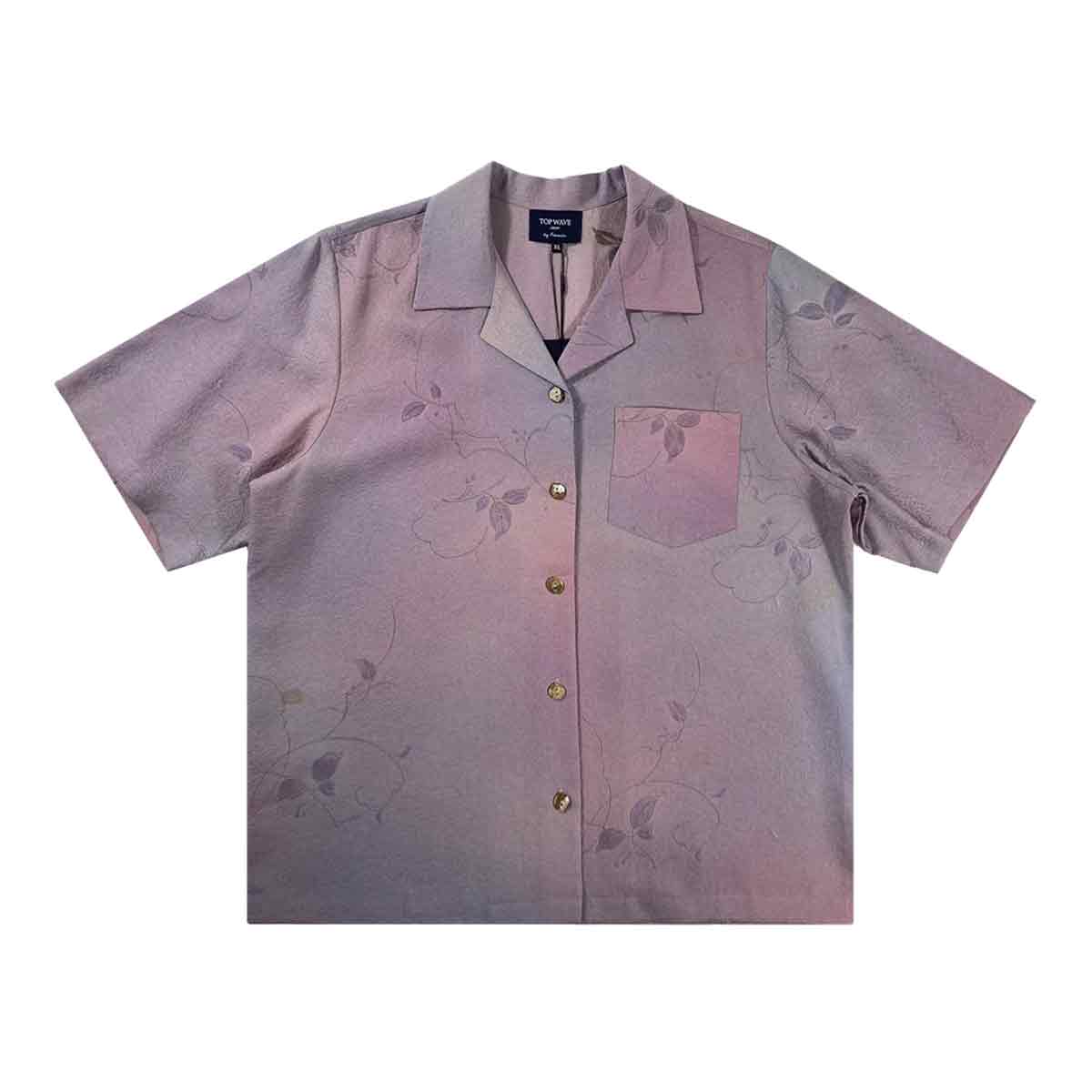 着物アロハシャツ レディース XL AHKHF-XL60-1